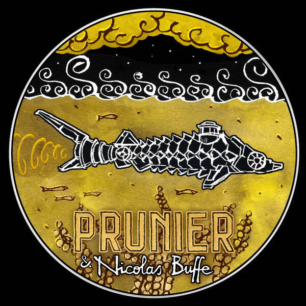 NB_P_sakura_Sturgeon submarine on a gold background